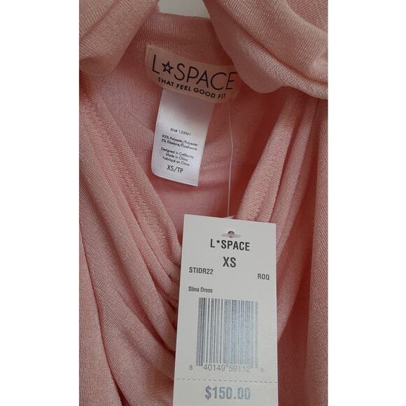 NWT - L*Space Stina Midi Dress in Rose Quartz Size: XS - Picture 5 of 7